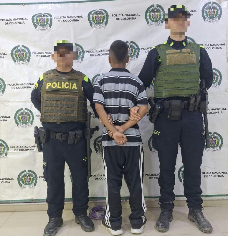 Capturado por el delito de fabricación, tráfico y porte de estupefacientes en el Amazonas