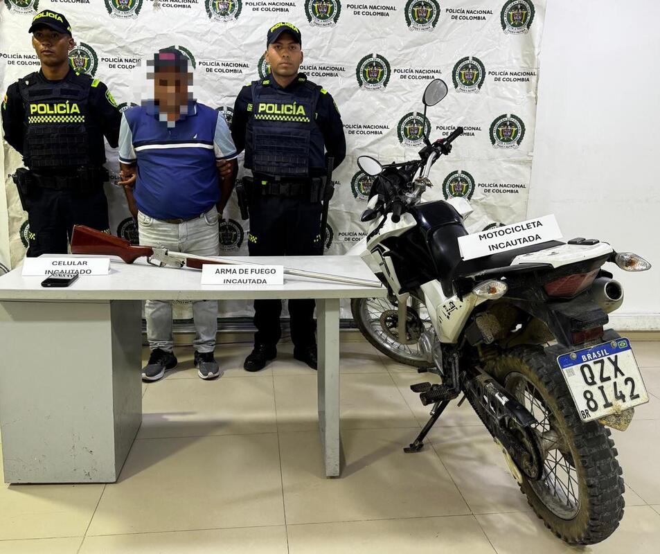 CAPTURADO CIUDADANO EXTRANJERO POR PORTE ILEGAL DE ARMA DE FUEGO EN EL AMAZONAS