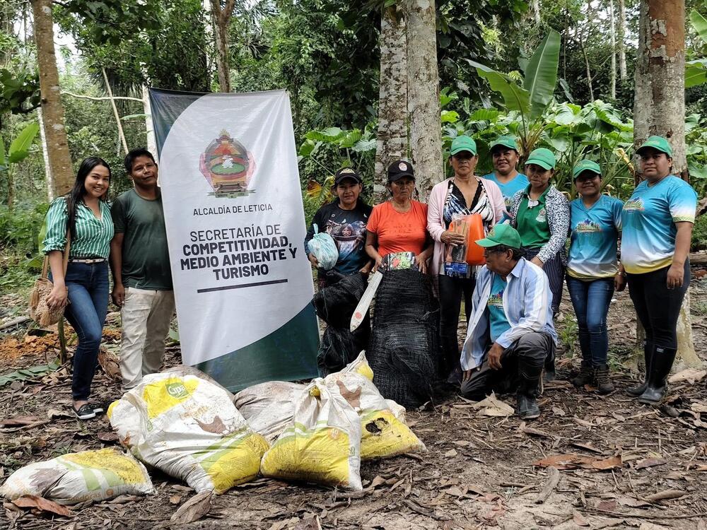 Secretaría de Competitividad, Medio Ambiente y Turismo impulsa huerta comunitaria agroecológica con mujeres lideresas de Yahuarcaca