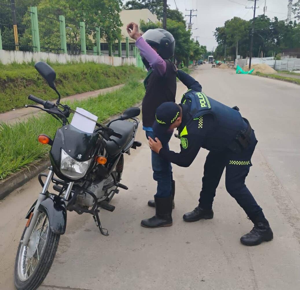 La policía nacional realiza Controles operativos para reforzar la seguridad en el Amazonas