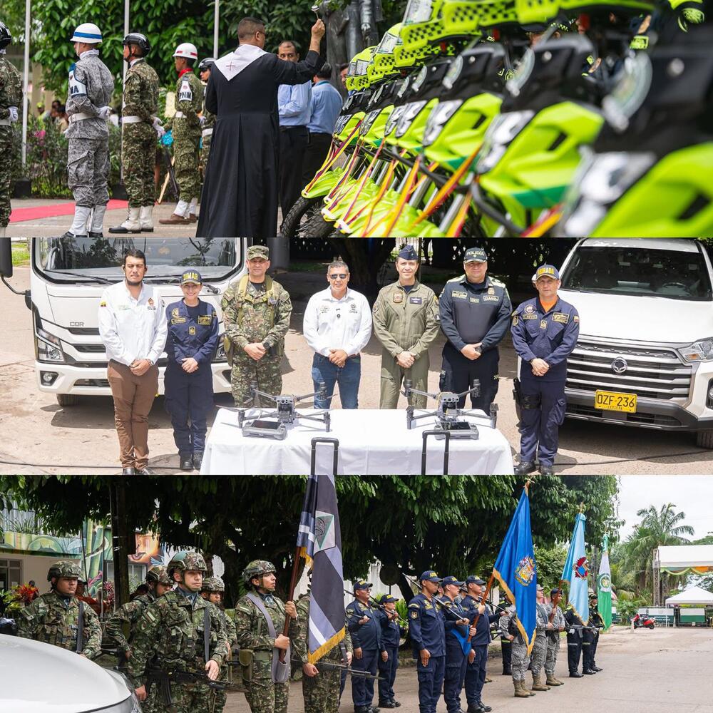 Inversión histórica fortalece la seguridad y convivencia en Leticia durante su aniversario 159