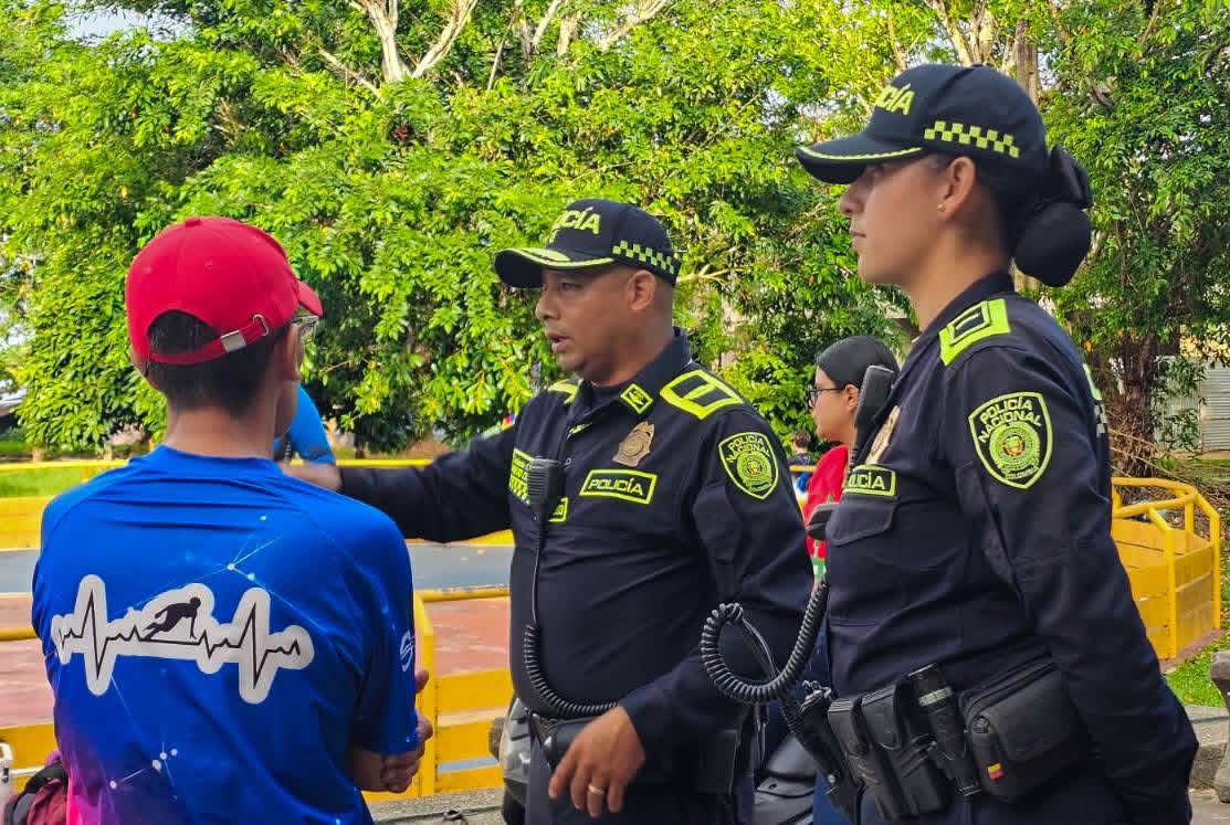 POLICÍA NACIONAL FORTALECE ACCIONES DE PREVENCIÓN Y SEGURIDAD EN EL PATINÓDROMO DEL BARRIO SAN MARTÍN