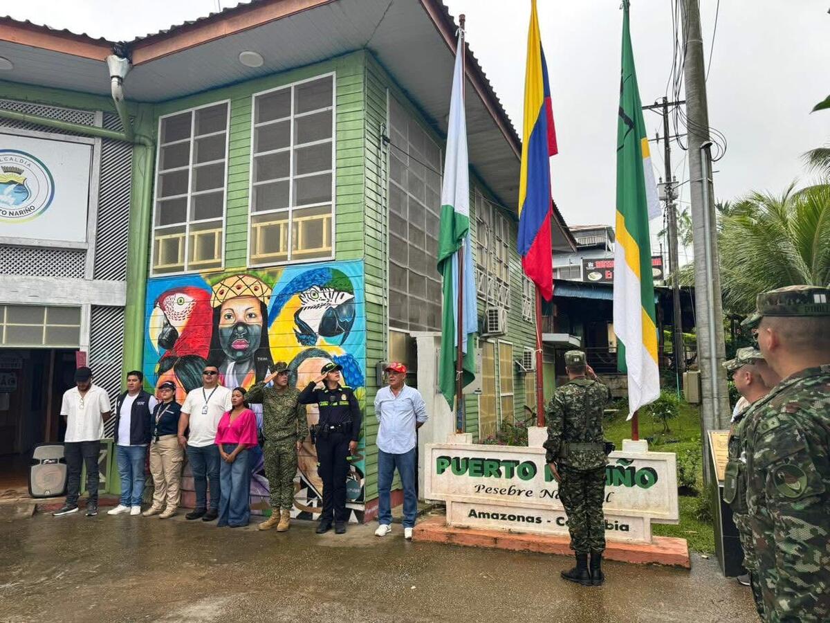 Puerto Nariño dio apertura oficial a la jornada de elecciones presidenciales 2026