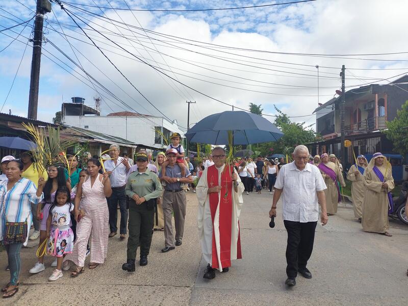 AUTORIDADES BRINDAN RECOMENDACIONES Y DAN PARTE DE TRANQUILIDAD EN EL INICIO DE LA SEMANA MAYOR