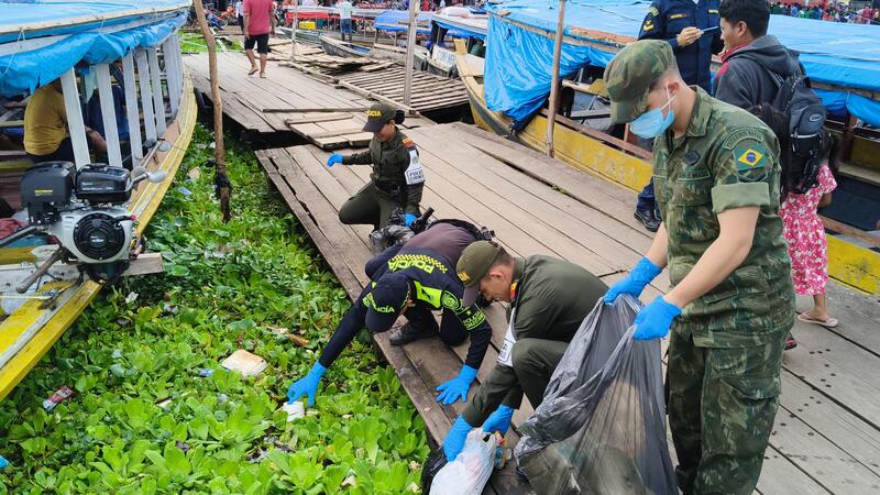 Campaña Binacional Reafirma el Compromiso de Colombia y Brasil con la Protección del Medio Ambiente Campaña Binacional Reafirma el Compromiso de Colombia y Brasil con la Protección del Medio Ambiente