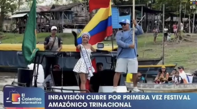 La comunidad leticiana dio una cálida bienvenida a la Señorita Perú, fortaleciendo los lazos de hermandad en la Triple Frontera