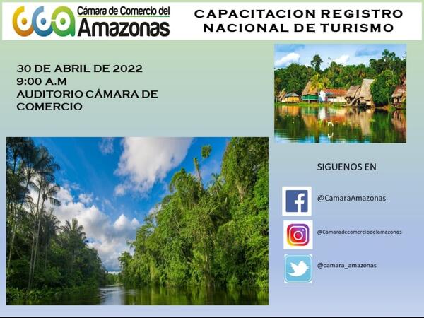 Capacitación registro nacional de turismo