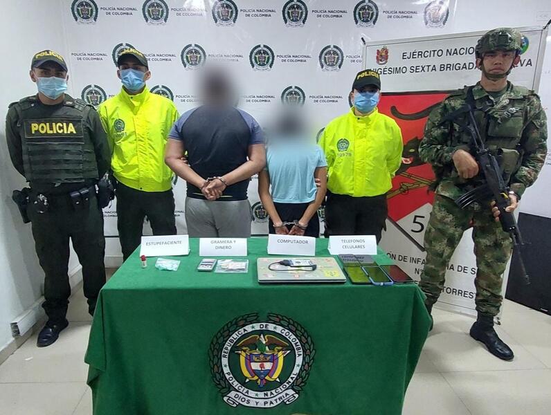 Tras varios meses de investigación, la sijin Amazonas, logró la captura de dos personas por el delito de tráfico, fabricación o porte de estupefacientes Tras varios meses de investigación, la sijin Amazonas, logró la captura de dos personas por el delito de tráfico, fabricación o porte de estupefacientes