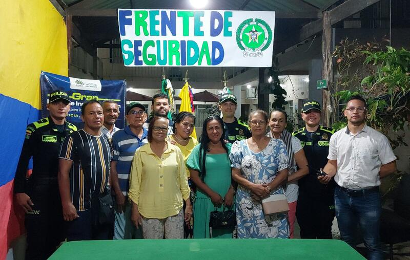 POLICÍA INAUGURÓ FRENTE DE SEGURIDAD LOCAL