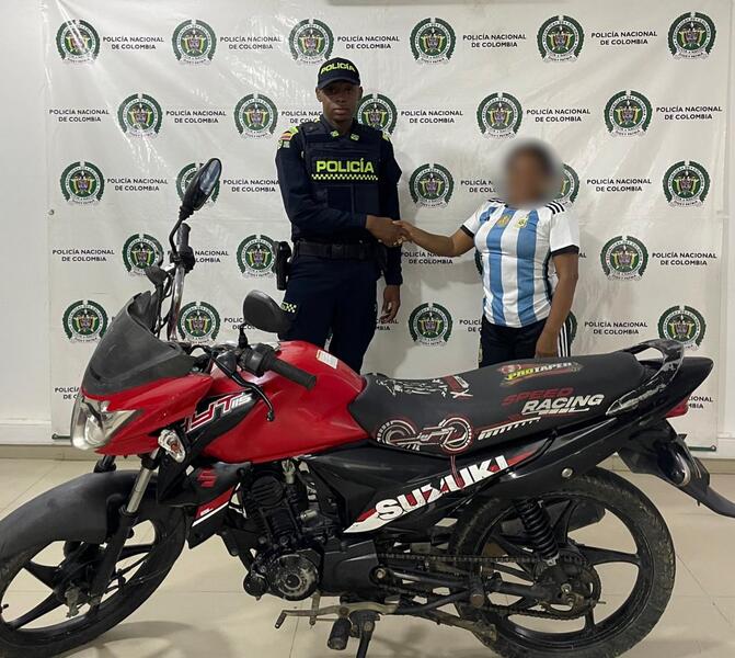 RECUPERACIÓN DE MOTOCICLETA RECUPERACIÓN DE MOTOCICLETA