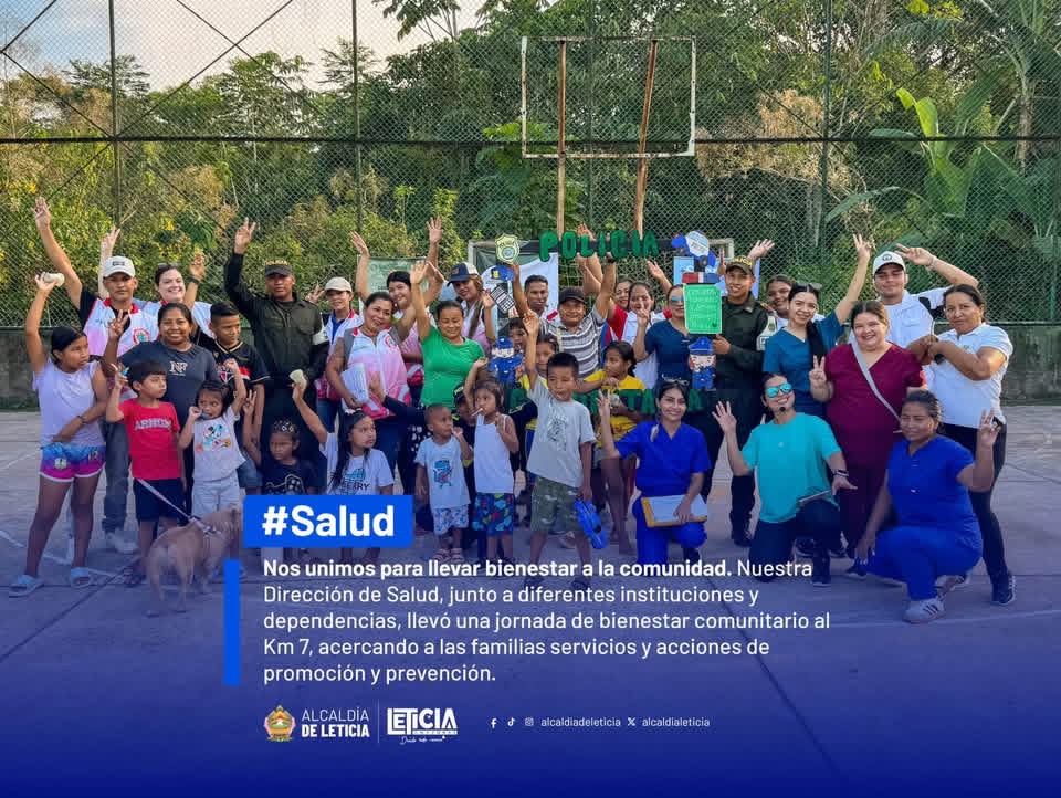 Nos unimos para llevar bienestar a la comunidad. 