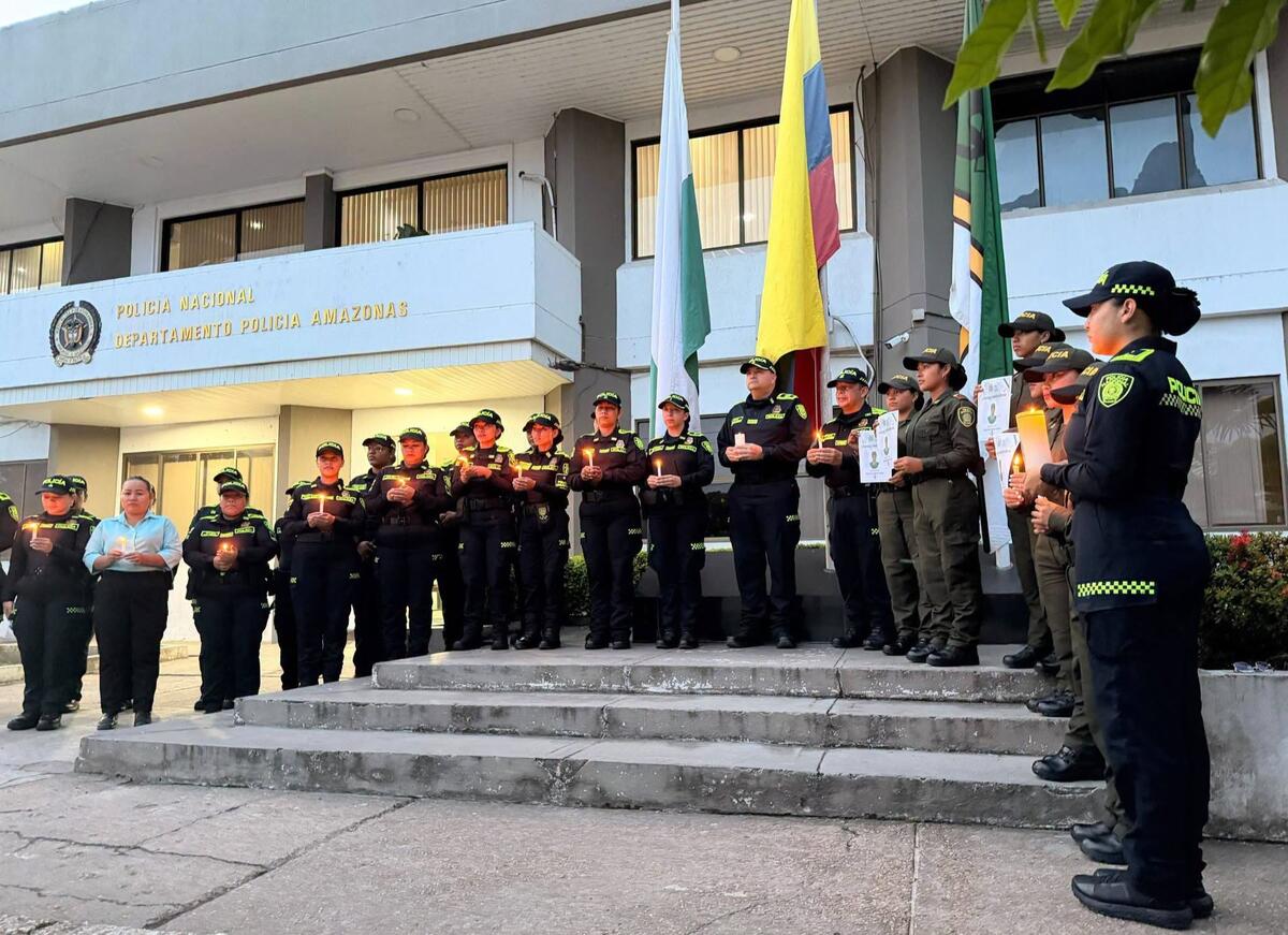 La Policía Nacional honra la memoria de la Patrullera Yenifer Yaira Ordóñez Valencia