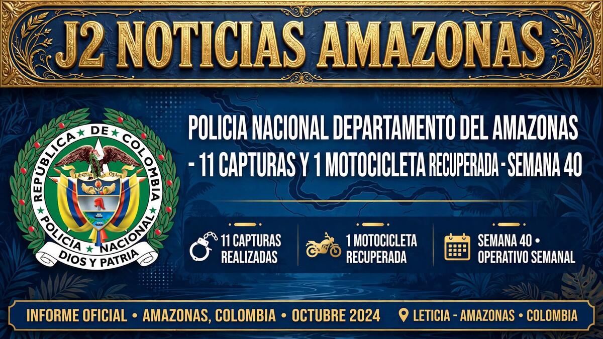 Policía Nacional entrega balance positivo de seguridad y convivencia durante la semana 40