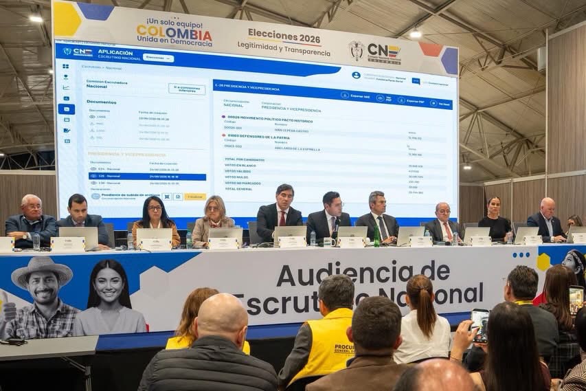 Concluye el escrutinio nacional y se oficializan los resultados de la segunda vuelta presidencial