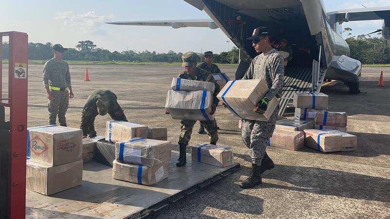 Se sigue llevando bienestar a las comunidades en el sur del país