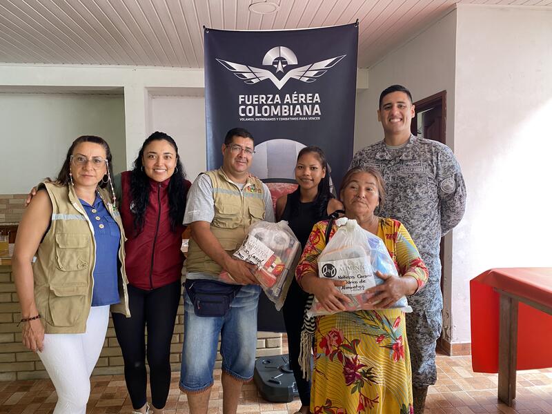 Comunidades indígenas del Amazonas son beneficiadas con entrega de alimentos y juguetes