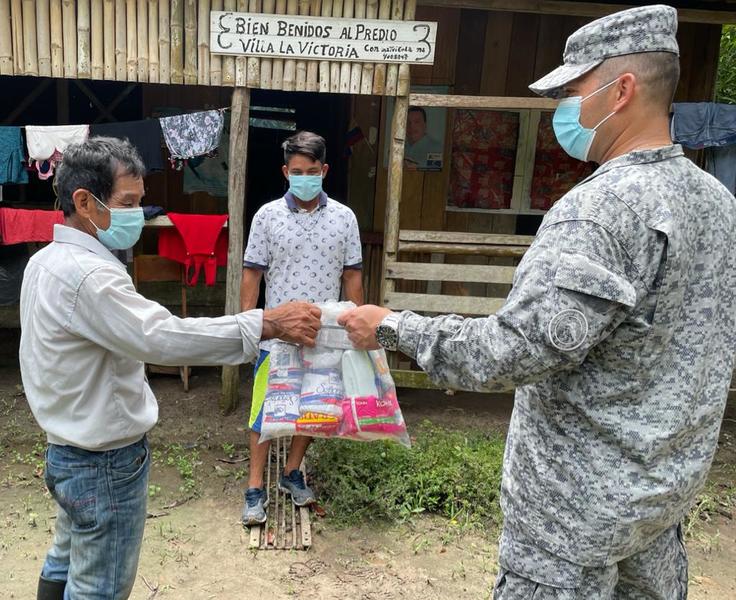 Kits de aseo para familias vulnerables de Leticia, Amazonas