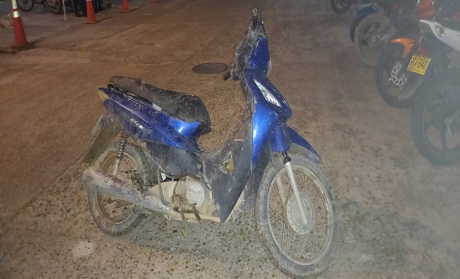 EFECTUAMOS HALLAZGO  DE UN ARMA DE FUEGO  EN LETICIA