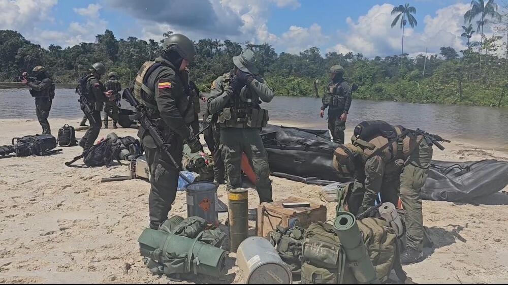 Golpe contra la explotación ilícita de yacimientos mineros en la Amazonía Colombiana Golpe contra la explotación ilícita de yacimientos mineros en la Amazonía Colombiana