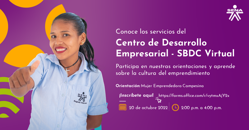 #EmprenderSENA El Centro de Desarrollo Empresarial Virtual del SENA te invitan a participar en la orientación "MUJER EMPRENDEDORA CAMPESINA" 👩🌾👩🦱👩👩🦳 #EmprenderSENA El Centro de Desarrollo Empresarial Virtual del SENA te invitan a participar en la orientación "MUJER EMPRENDEDORA CAMPESINA" 👩🌾👩🦱👩👩🦳