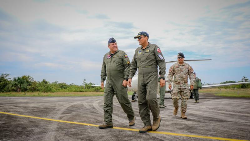 Colombia y Perú realizan cuarto Ejercicio Binacional de Interdicción Aérea "Percol"