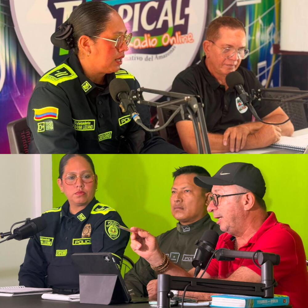 La Patrulla Púrpura presente en las emisoras regionales.
