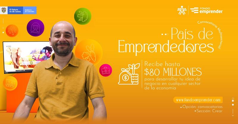 Fondo Emprender anuncia $20 mil millones para que los colombianos trabajen en sus propias ideas 