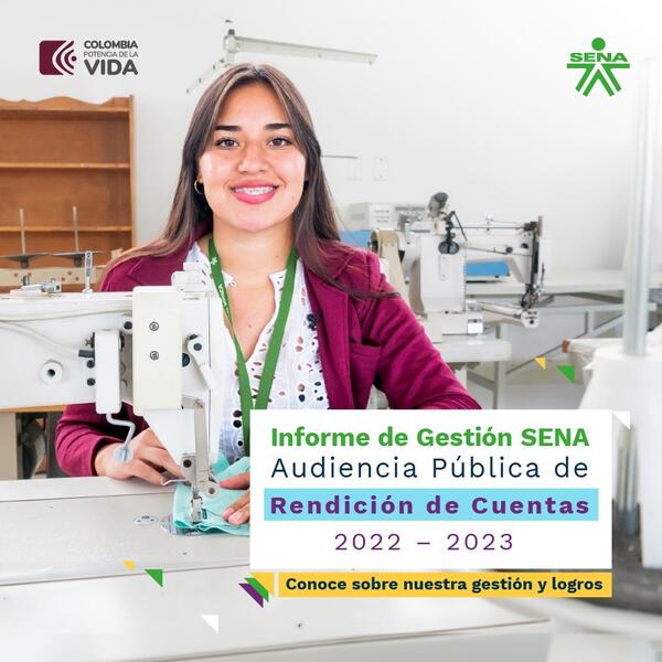  ¿Ya viste nuestro Informe de Gestión📄? #SENARindeCuentas