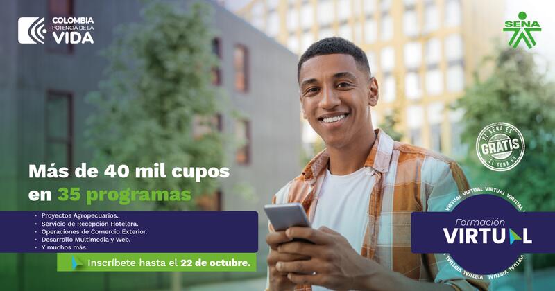 Hasta este domingo 22 de octubre hay plazo de inscribirse a la IV Oferta de Formación Virtual: más de 40.000 cupos