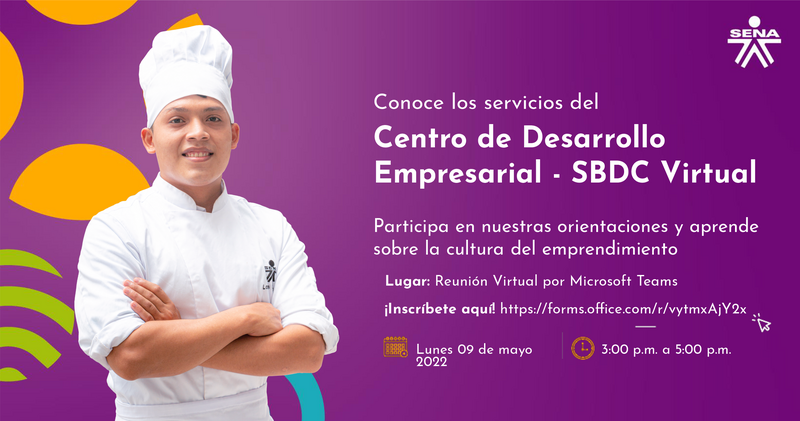 ¡Conoce los servicios del Centro de Desarrollo Empresarial - SBDC del SENA!