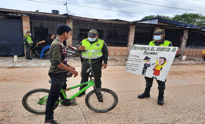 CAMPAÑAS PREVENTIVAS CONTRA EL HURTO A PERSONAS Y MOTOCICLETAS CAMPAÑAS PREVENTIVAS CONTRA EL HURTO A PERSONAS Y MOTOCICLETAS