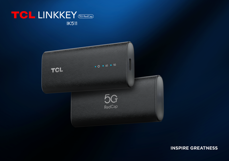 TCL presenta TCL LINKKEY IK511, el primer Dongle 5G RedCap con sistema módem-RF 5G Snapdragon X35