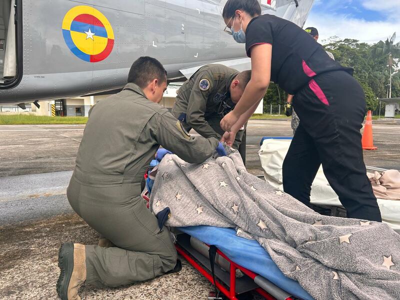 Tripulaciones y aeronaves en alistamiento para realizar misiones en pro de los colombianos