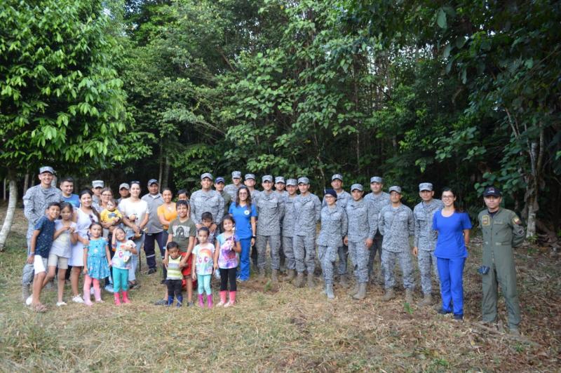 Con reforestación FAC celebra el Día Mundial del medio ambiente en el Amazonas