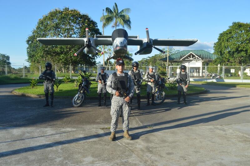 Por inicio de Semana Santa, el Grupo Aéreo del Amazonas realiza patrullas motorizadas para garantizar la seguridad 