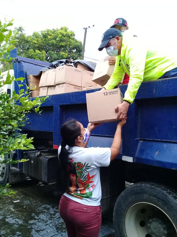 La solidaridad en tiempos de coronavirus en el Amazonas