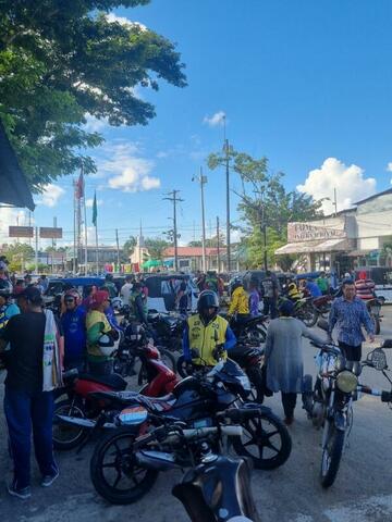Motos carros Letícia y motos taxis Tabatinga 