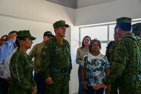  ARMADA DE COLOMBIA INAUGURA INSTALACIONES MILITARES EN SAN JOSÉ DEL GUAVIARE