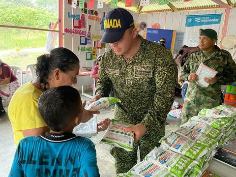 Jornada de Apoyo al Desarrollo en la vereda Cumarales