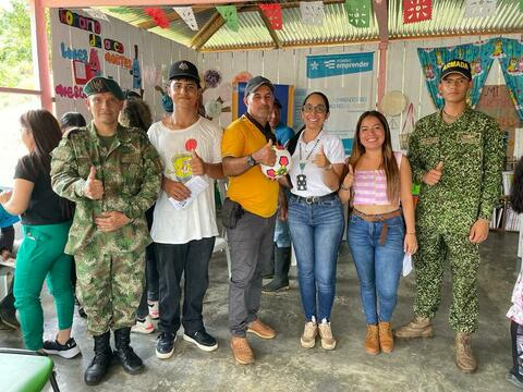 Jornada de Apoyo al Desarrollo en la vereda Cumarales