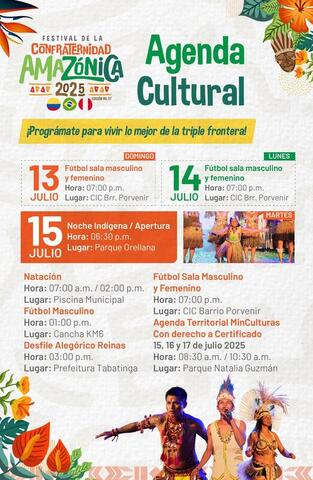 Agenda de la Confraternidad Amazónica 2025!
