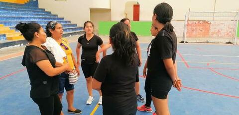Campeonato de vóleibol femenino centro poblado las palmeras
