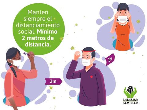 El ICBF recuerda la importancia de practicar hábitos de autocuidado en esta etapa de #AislamientoSelectivo, 