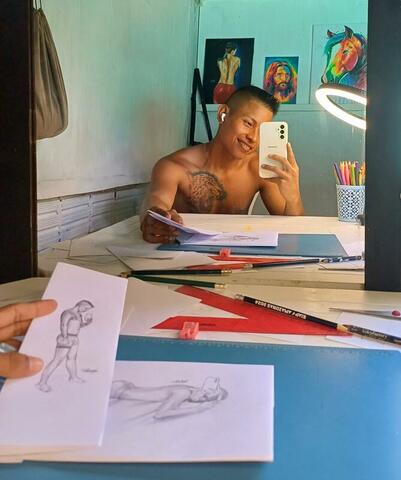 Algunos dibujitos en casa ❤🎨