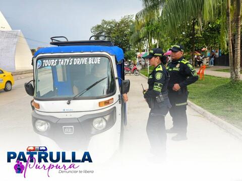 POLICÍA REFUERZA ACCIONES PARA PREVENIR LA VIOLENCIA BASADA EN GÉNERO EN EL AMAZONAS