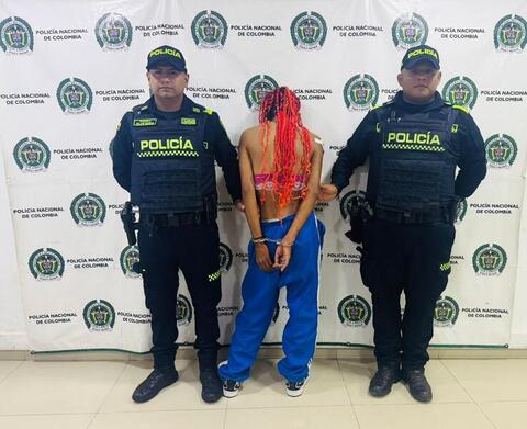 La Policía Nacional captura a ciudadana por presunto delito de lesiones personales en el Amazonas