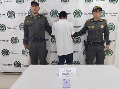 La Policía Nacional captura a ciudadano por presunto hurto en el departamento del Amazonas