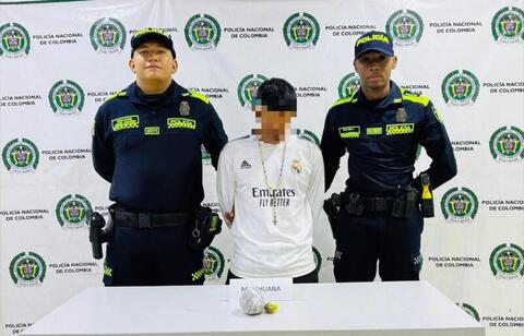 Policía Nacional captura a ciudadano por tráfico de estupefacientes en Leticia