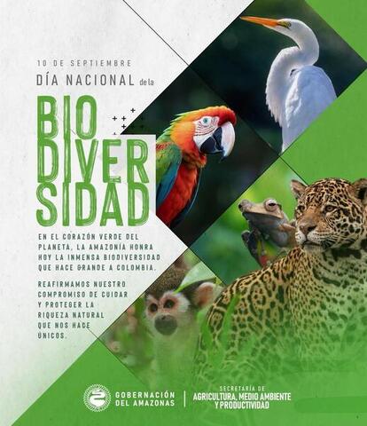 el Día Nacional de la Biodiversidad en Colombia