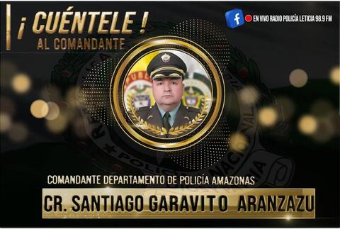 El Departamento de Policía Amazonas abre un espacio de diálogo ciudadano con el programa "¡Cuéntale al Comandante!"